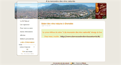 Desktop Screenshot of 2010.vinsnaturels.fr